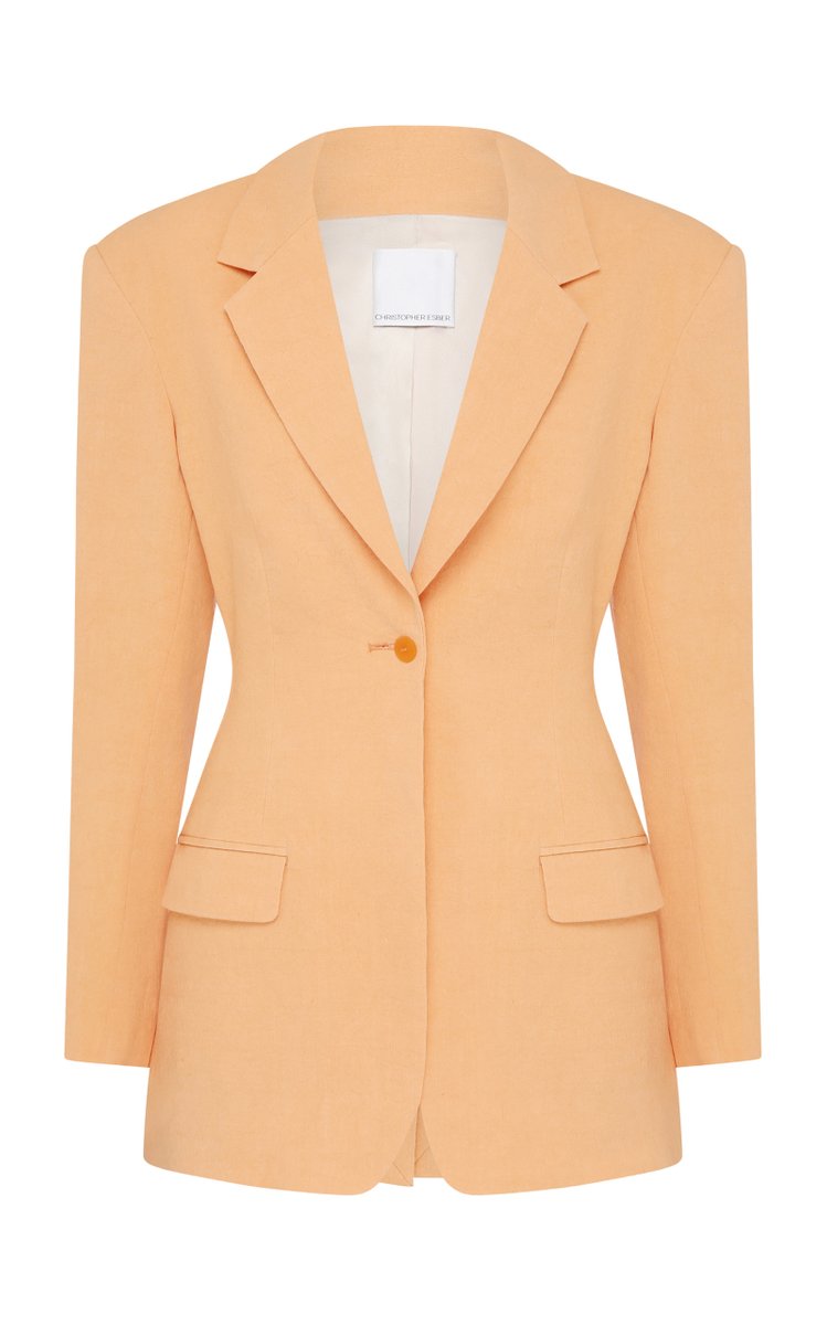 Redux Linen-Blend Blazer