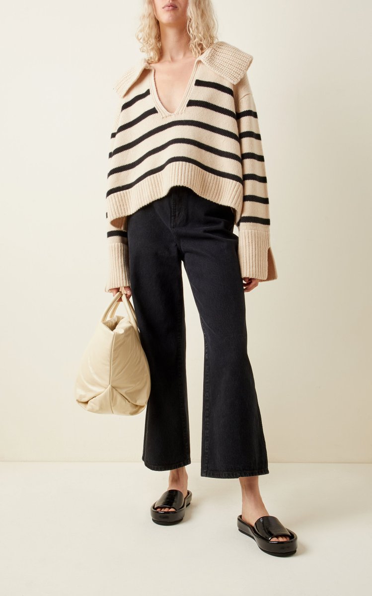 Evi Striped Cashmere Sweater