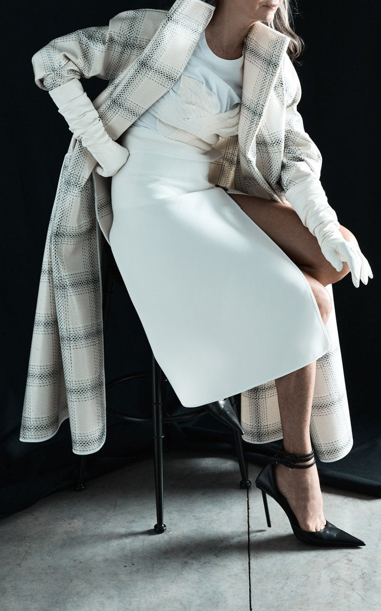 Prestigious Twill Printed Trench Coat