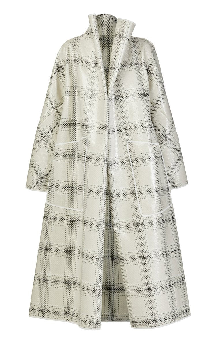 Prestigious Twill Printed Trench Coat