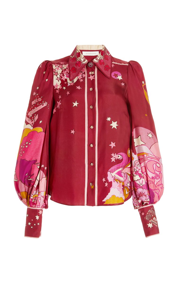 Concert Printed Silk Shirt