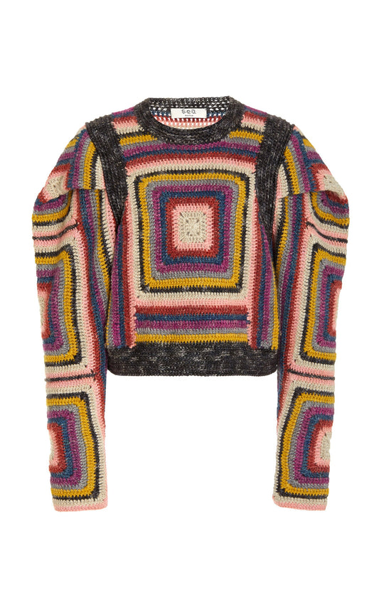 Bette Merino Wool and Linen-Blend Sweater