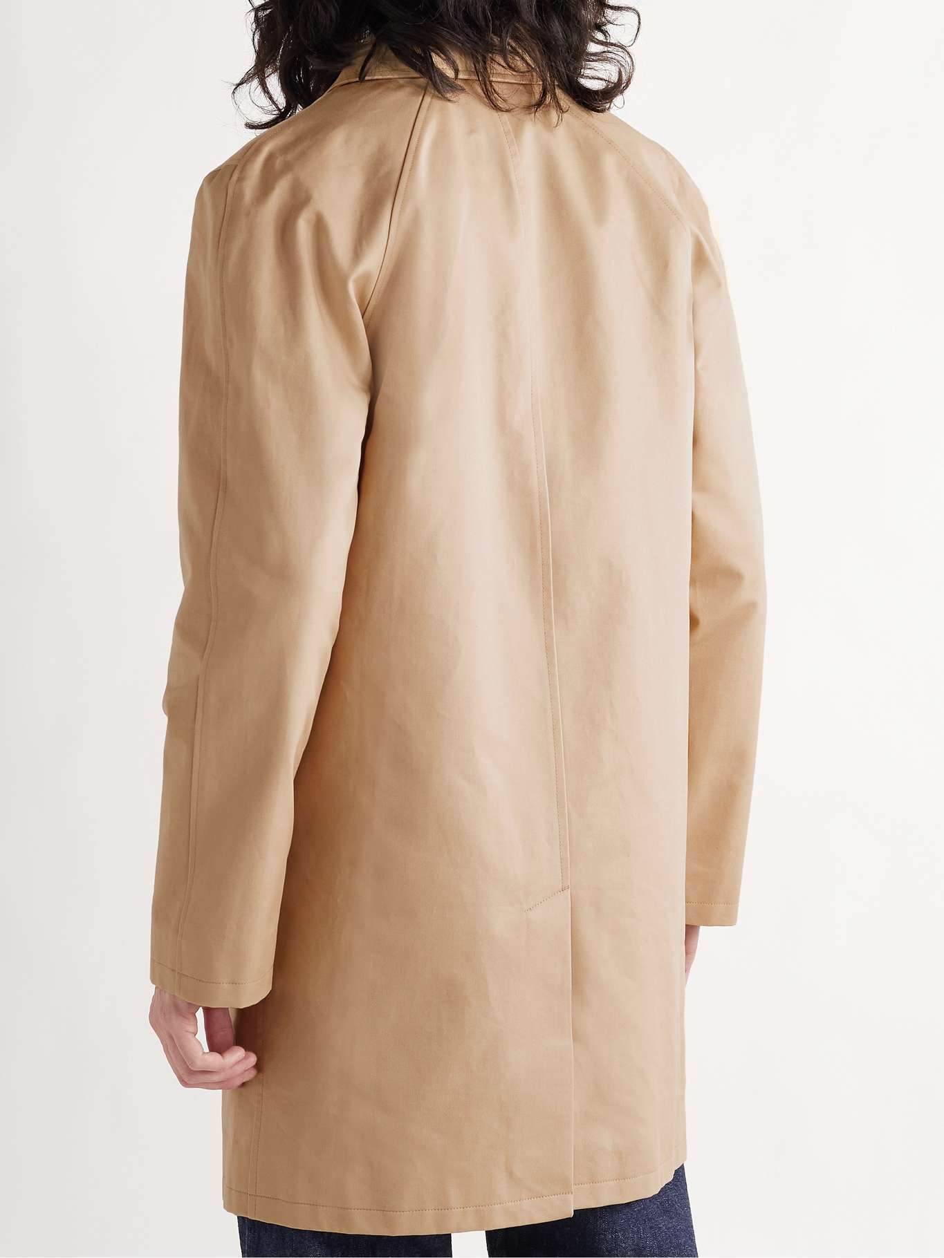 Cotton-Twill Trench Coat