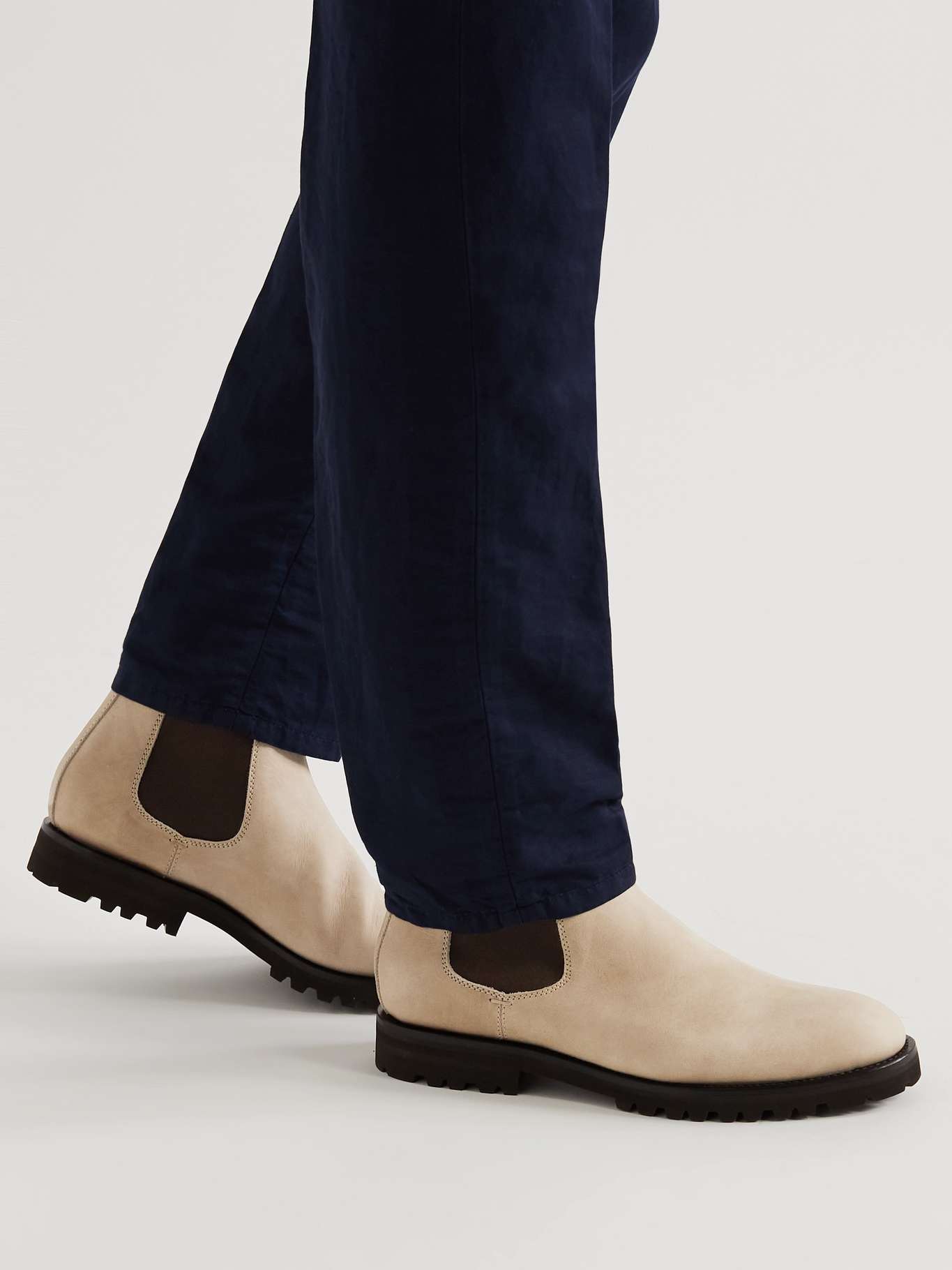 Nubuck Chelsea Boots