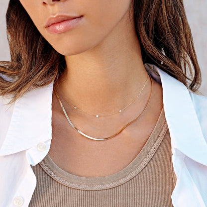 14K Gold Venice Mini NECKLACE