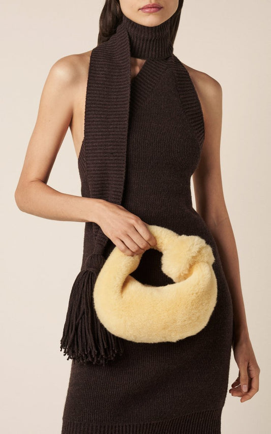 The Mini Jodie Shearling Bag