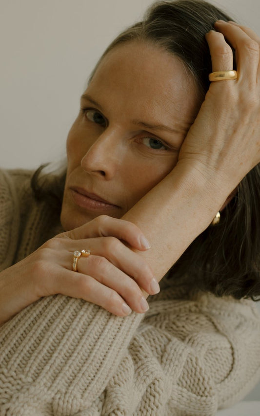 Sloan 18K Yellow Gold Ring