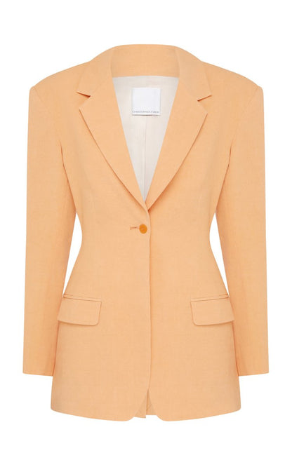 Redux Linen-Blend Blazer