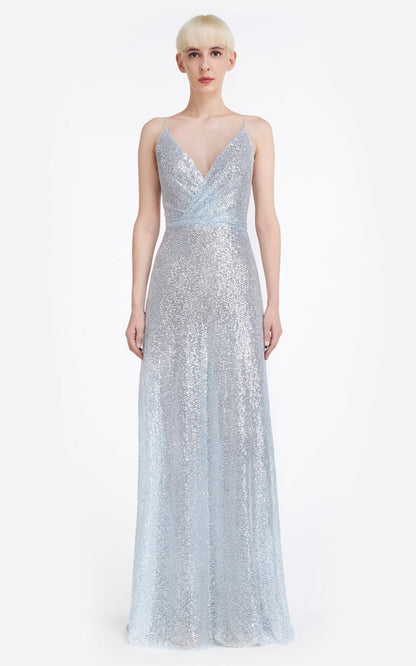 Kristina Sequin Tulle Gown