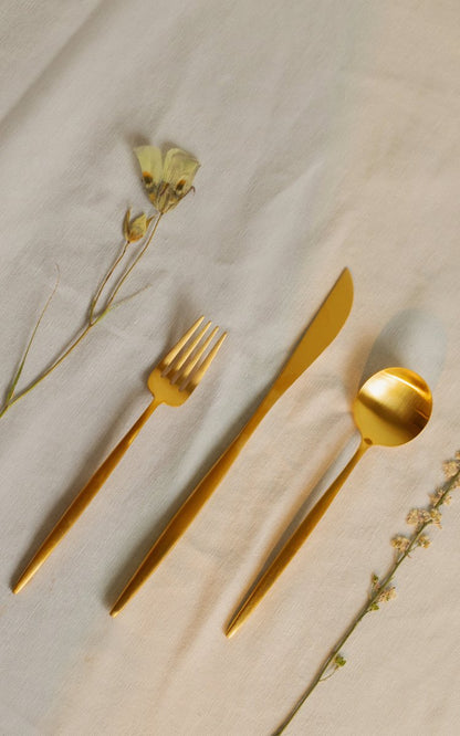 Moon Stainless Steel Five-Piece Silverware Set