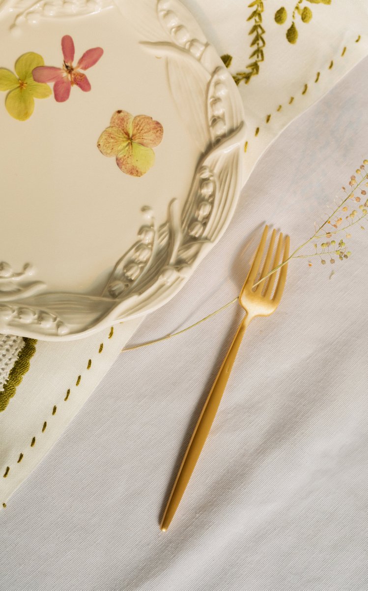 Moon Stainless Steel Five-Piece Silverware Set