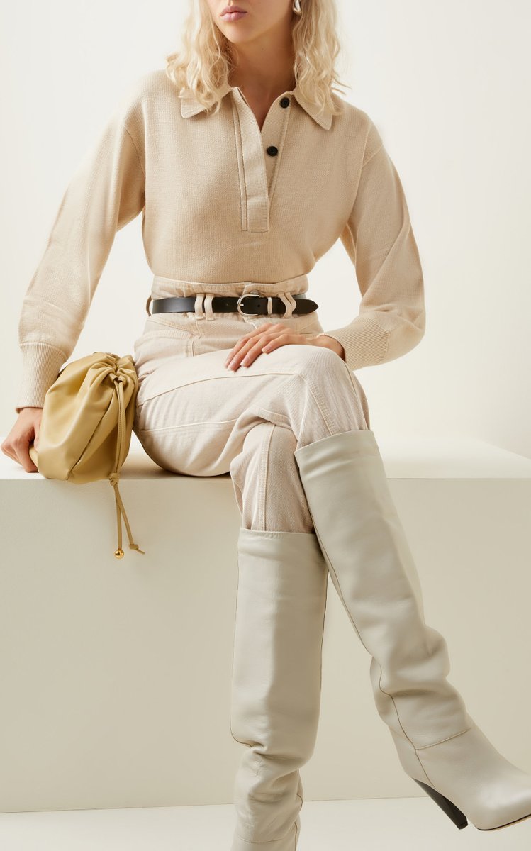 Heron Wool-Blend Fleece Sweater