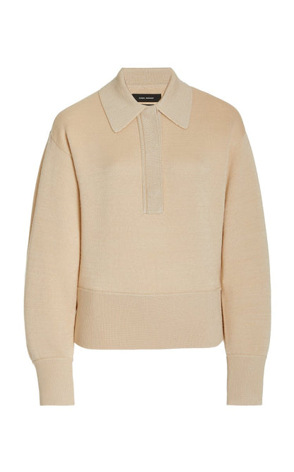 Heron Wool-Blend Fleece Sweater