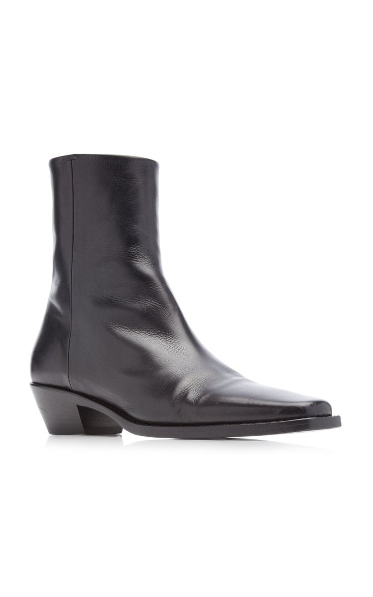 Wooster Leather Ankle Boots