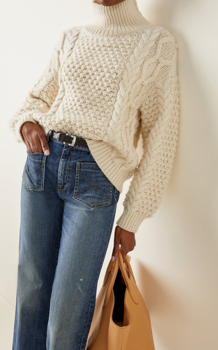 Hawthorn Honeycomb Wool Sweater