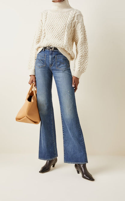 Hawthorn Honeycomb Wool Sweater