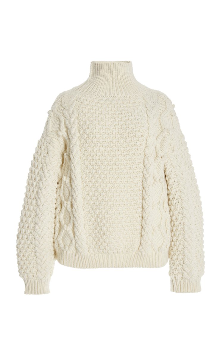 Hawthorn Honeycomb Wool Sweater