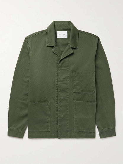 Cotton-Twill Chore Jacket