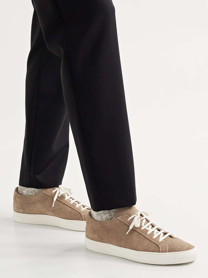 Original Achilles Waxed-Suede Sneakers