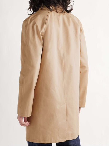 Cotton-Twill Trench Coat