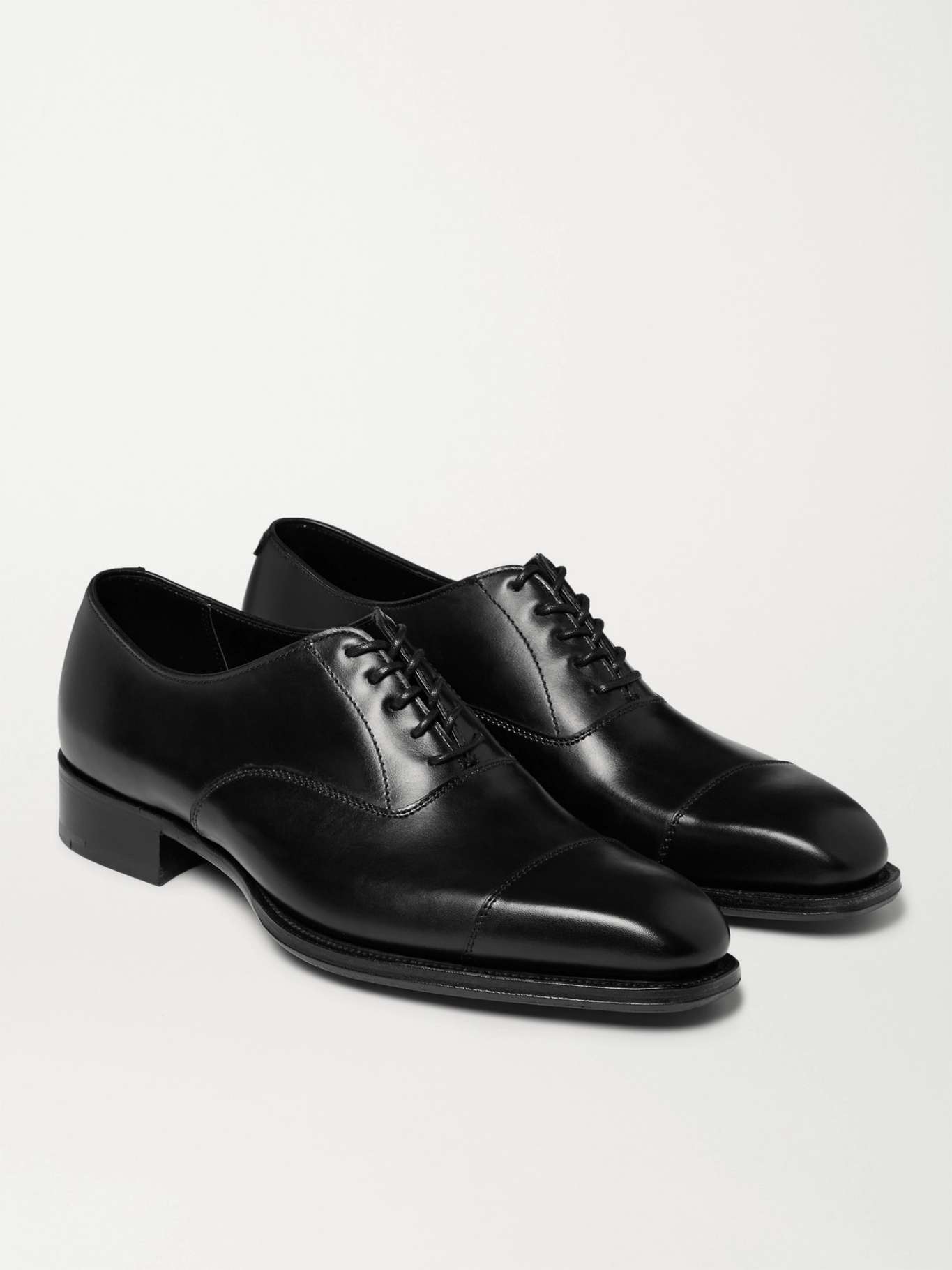 George Cleverley Leather Oxford Shoes