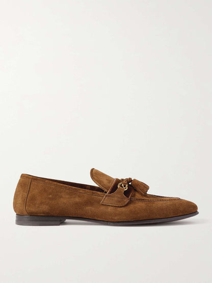 Sean Tasselled Suede Loafers
